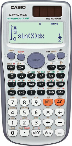 Kalkulator naukowy Casio FX991 ES PLUS widok z przodu