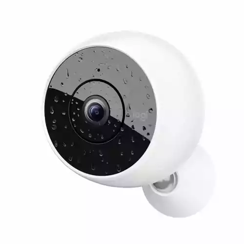 Kamera internetowa IP Logitech Circle 2 wodoodporna bezprzewodowa widok z przodu