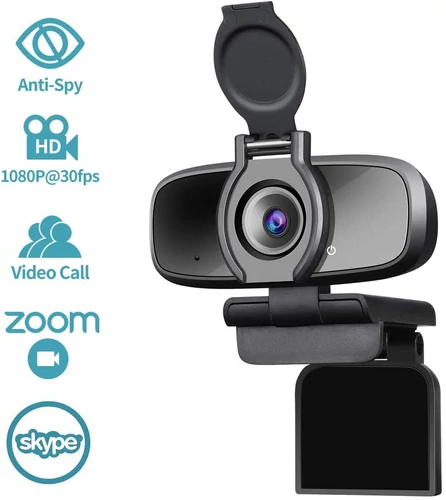 Kamera internetowa Larmtek Webcam W2 1080P FHD widok z przodu