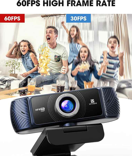 Webcam Vitade HD682H - 1080p Et 60 Fps - Ouverte Mais Jamais Utilisée