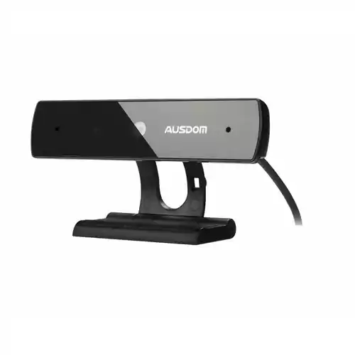 Kamera internetowa ze stopką Ausdom AW625 FullHD widok z przodu
