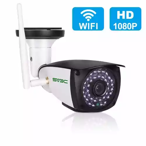 Kamera monitoring SV3C SV-B06W Full HD 1080p WiFi 2.4 GHz widok z boku