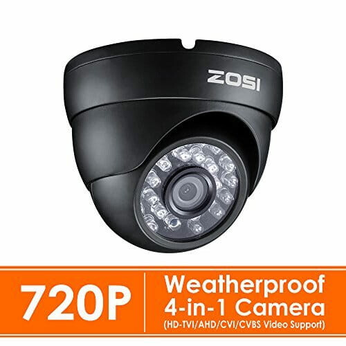 Kamera monitoring ZOSI ZM4181A HD 1080p widok z przodu 