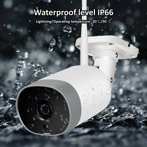 Kamera monitoringu IP Jennov 1080P 2MP microSD widok wodoodporności