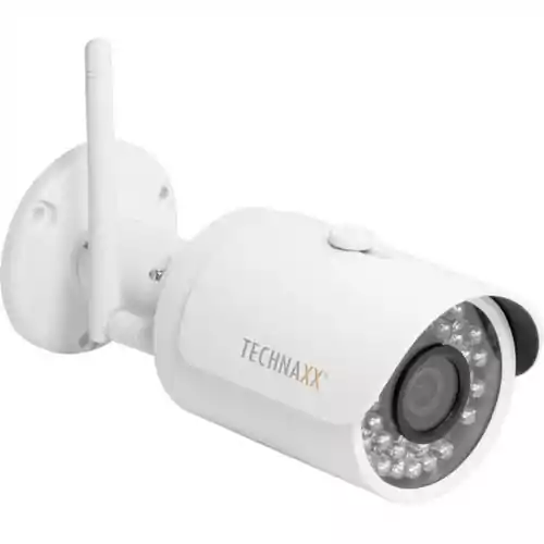 Kamera monitoringu IP Technaxx TX-65 4608 1080P WLAN SD IP67 widok z boku.