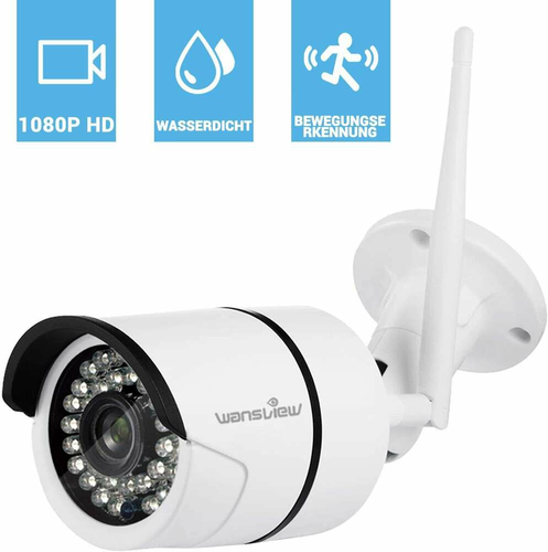 Kamera monitoringu IP Wansview W3 HD WiFi IP66  widok z przodu