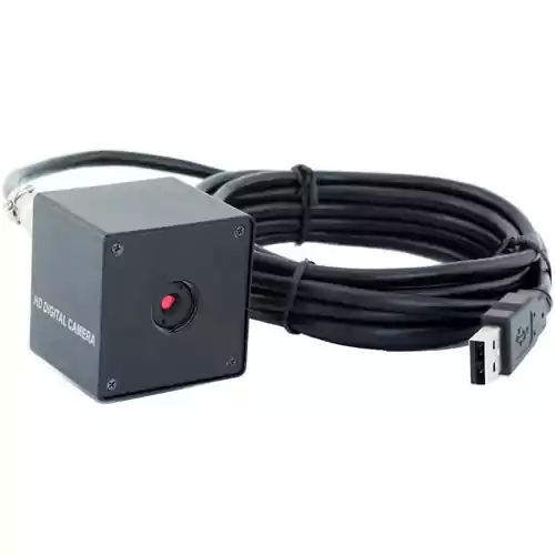 Kamera przemysłowa ELP-USBFHD03AF-BA100 FHD 30fps Webcam widok z przodu.