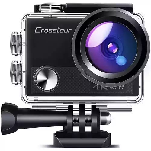 Kamera sportowa Crosstour CT9000 4K 20MP WiFi widok z przodu