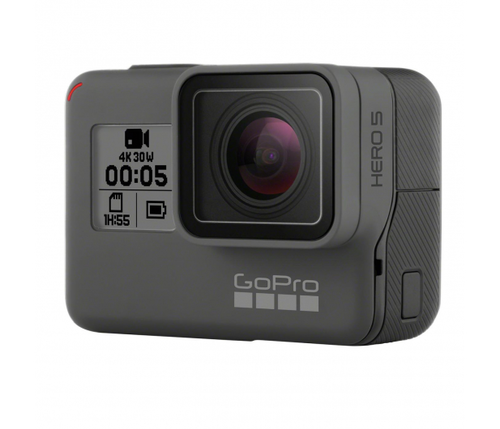 Kamera sportowa GoPro HERO 5 4K Black widok z przodu.