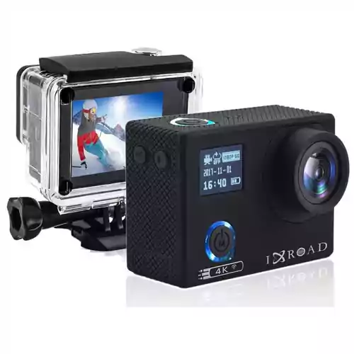 Kamera sportowa IXROAD ST0070 4K 20MP WiFi widok z przodu
