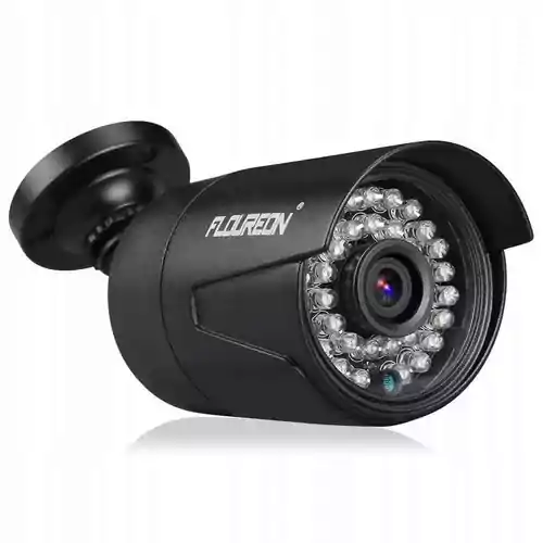 Kamera tubowa IP Floureon KI6036AX 1080P 2MP widok z przodu.