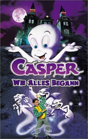 Kaseta VHS film Casper - Wie alles begann widok z przodu.