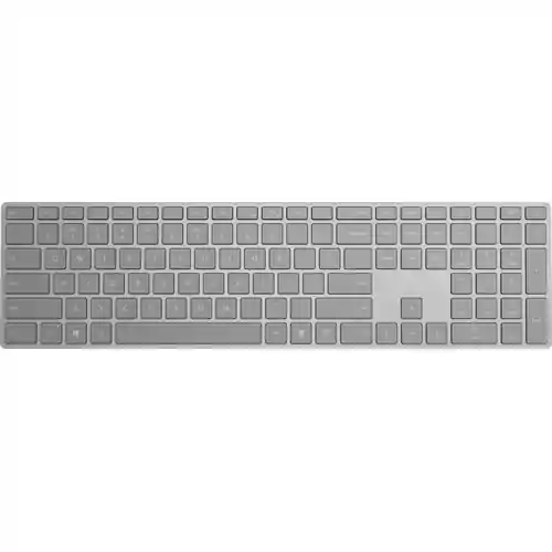 Klawiatura bezprzewodowa Microsoft Surface Keyboard Bluetooth widok z przodu.