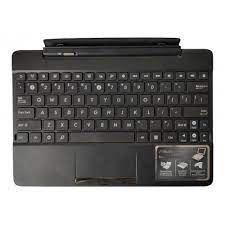 Klawiatura do tableta Asus Transformer Pad TF300 Black widok z przodu.