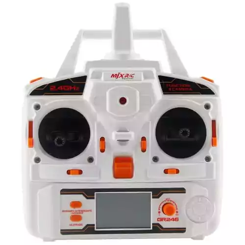 Kontroler aparatura do drona MJX X400 X300 X600 X101 RC WiFi widok z przodu