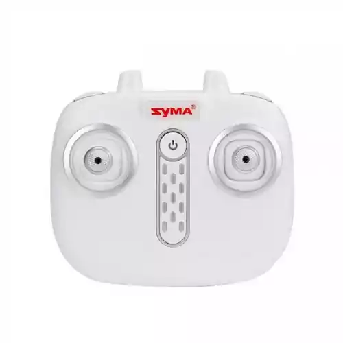 Kontroler aparatura pilot do drona Syma X5uw biały widok z przodu