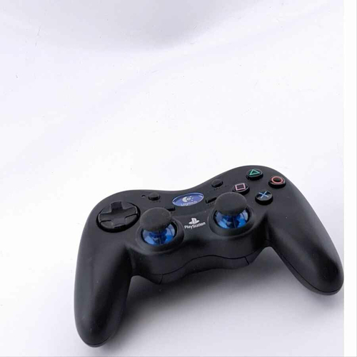 Kontroler pad gamepad Logitech 1807A-GX2 PS2 PlayStation 2 widok z przodu.
