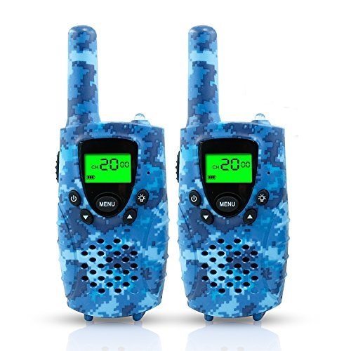 Krótkofalówka dla dzieci Walkie Talkie Upgrow M880 Blue Camo