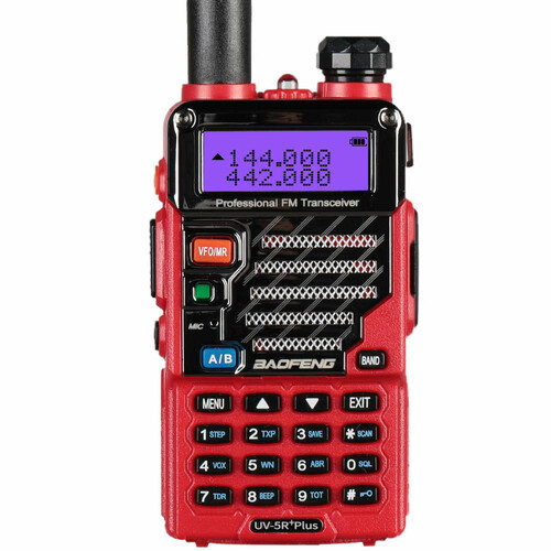 Krótkofalówka walkie-talkie BAOFENG UV-5R PLUS widok z przodu