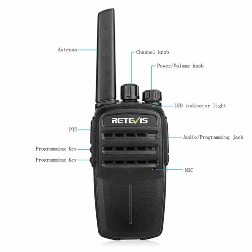 Krótkofalówka walkie-talkie Retevis RT40 Digital Radio PMR446 DMR