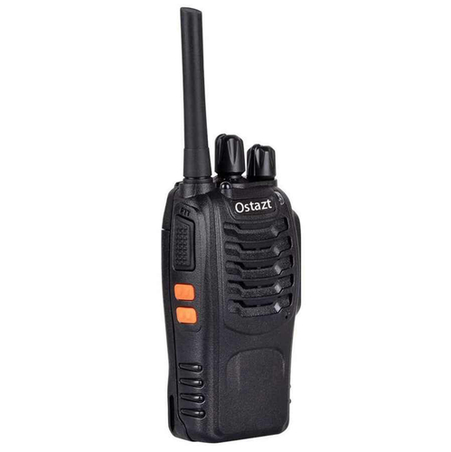 Krótkofalówka walkie talkie Ostazt 1500mAh LED widok z przodu.