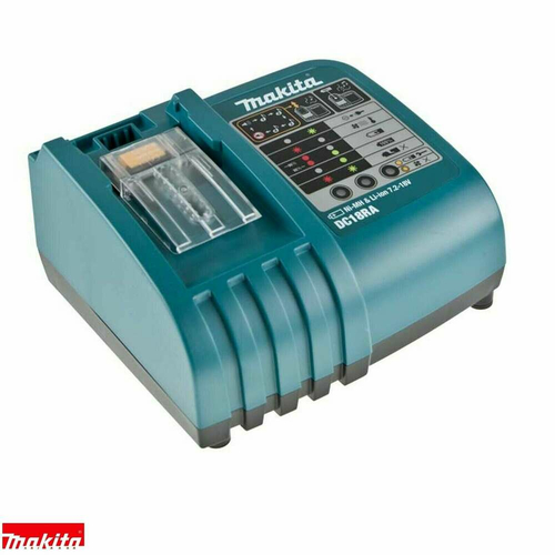 Ładowarka Makita DC18RA 7.2-18V widok z przodu