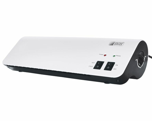 Laminator urządzenie do laminowania United Office ULG 350 B1 widok z przodu