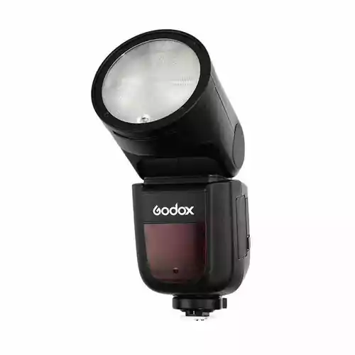 Lampa błyskowa reporterska GODOX V1-S Sony Flash widok z przodu