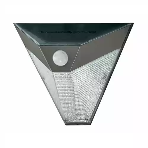 Lampa solarna z czujnikiem ruchu i zmierzchu Livarno Lux widok z przodu