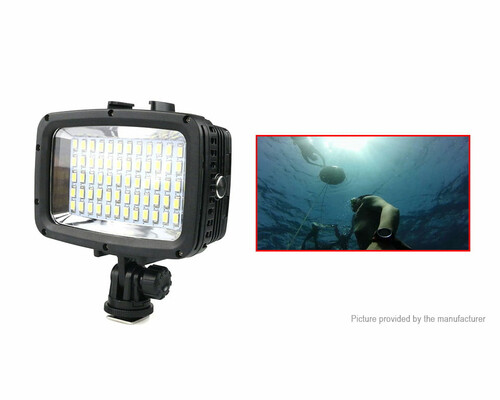 Lampa wodoszczelna do nurkowania Orsda SL-101 60 LED 3 tryby 1800LM widok z przodu