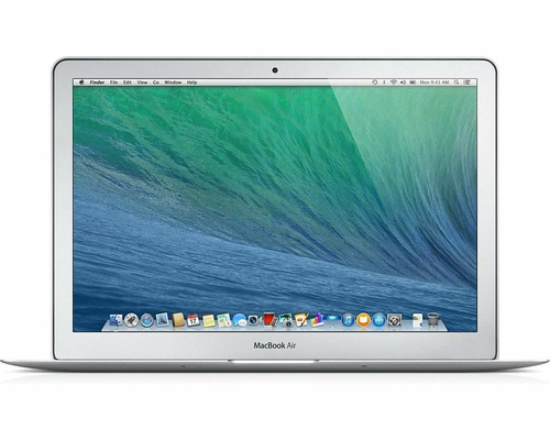 Laptop Apple MacBook Air A1466 i5 1.8GHz 8GB RAM 128GB SSD widok z przodu 