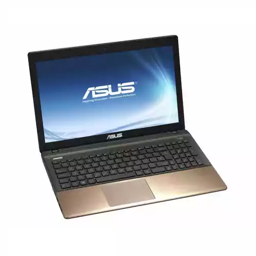 Laptop ASUS K55V i5-3210M 8x2.3GHz 4GB RAM GT 610M 4GB 250GB HDD widok z przodu