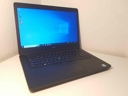 Laptop Dell Latitude 5490 i5-8350U 8GB RAM 256GB SSD M.2 widok z przodu