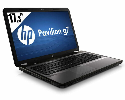 Laptop HP Pavilion G7 i5-2450M 4x2.5GHz 6GB RAM 3GB GPU 500GB HDD widok z lewej  strony 