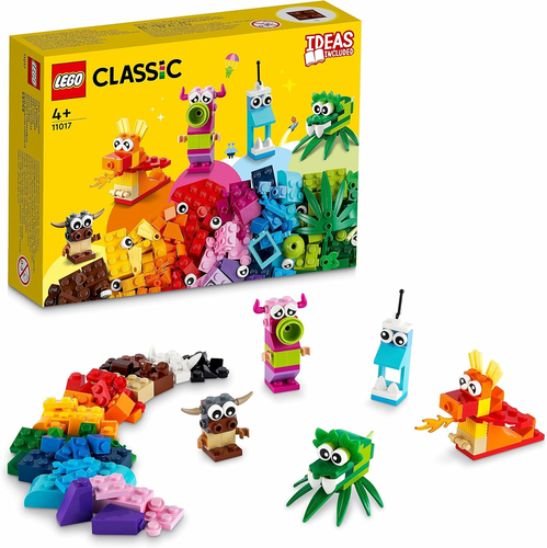LEGO Classic 11017 Kreatywne potwory – zestaw klocków od 4 lat