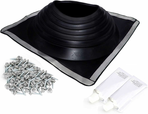 Master Flash Standard #9 SET – przejście dachowe EPDM 241–521 mm z zestawem montażowym