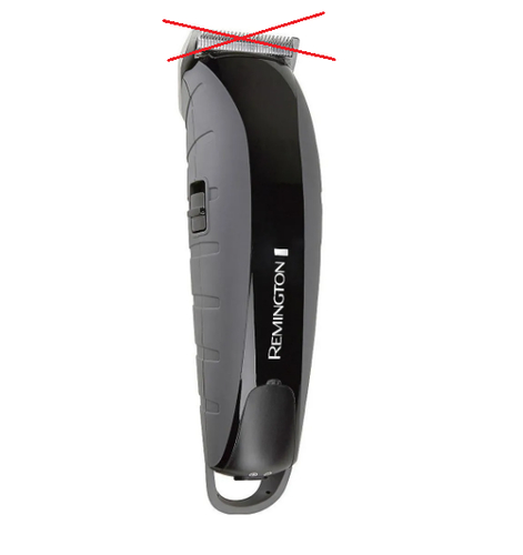 Maszynka do strzyżenia włosów Remington HC5880 bez głowicy widok z przodu