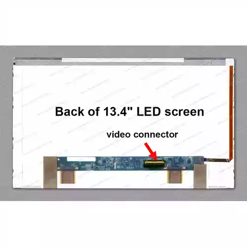 Matryca LCD CHI MEI N134B6-L02 13.4" GLOSSY widok z przodu.
