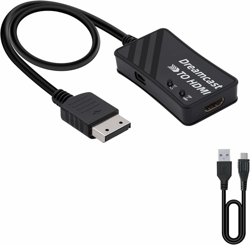 Mcbazel Adapter HDMI do Sega Dreamcast - konwerter sygnału HD