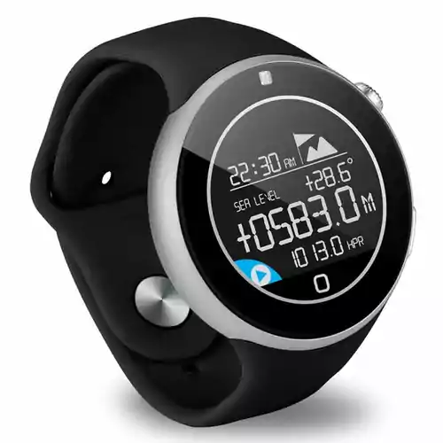 Metalowy Smartwatch Aiwatch zegarek Sports Smart Watch C5 Czarny widok z przodu