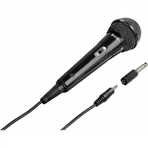 Mikrofon dynamiczny karaoke Thomson M135D widok z przodu