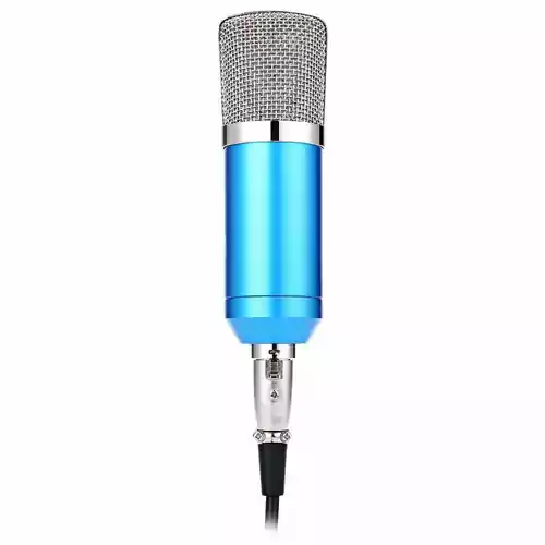 Mikrofon pojemnościowy BM700 USB + ZESTAW widok z przodu