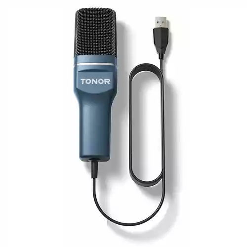 Mikrofon pojemnościowy do komputera Tonor TC-777 widok z przodu