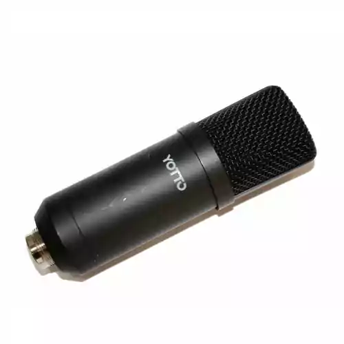 Mikrofon pojemnościowy Yotto YCM-700-01 USB 192KHz 24bit widok z przodu
