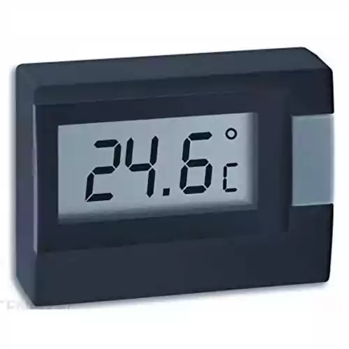 Mini cyfrowy termometr TFA-Dostmann 30.2017.01 LCD widok z przodu