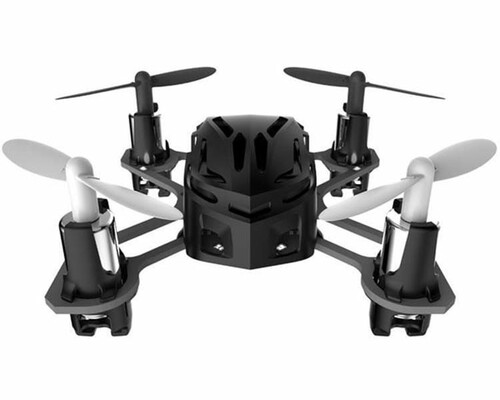 Mini Dron HUBSAN H111 Nano Q4 2.4 GHz 50m RC CZARNY widok z przodu