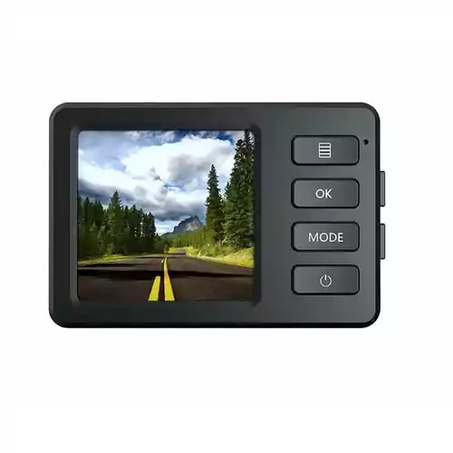 Mini kamera samochodowa Combrov T17 widok ekranu