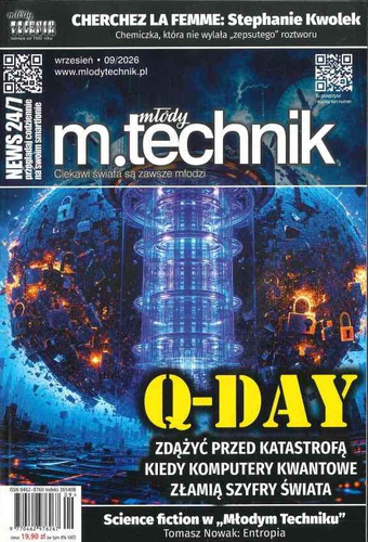 Młody Technik nr 9/2026 – miesięcznik o nauce i technice, Q-Day