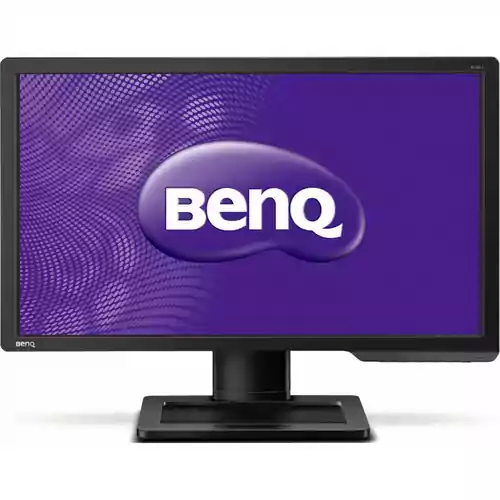 Monitor gamingowy dla gracza BenQ XL2411Z 144Hz FHD czarny mat widok z przodu