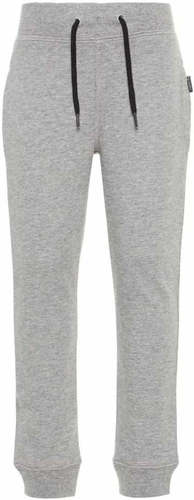 NAME IT Nkmsweat Pant spodnie dresowe chłopięce – szary melanż, rozmiar 158